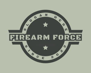 Veteran Army Emblem logo design