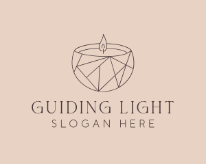 Candle Home Decor logo design