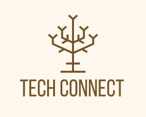 Simple Tree Branch logo