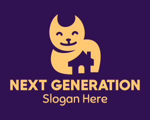 Happy Cat Shelter logo design