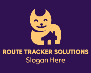 Happy Cat Shelter logo design