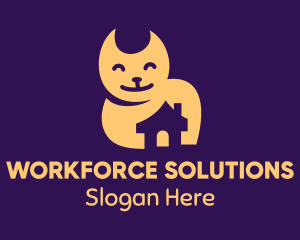 Happy Cat Shelter logo design