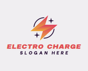 Thunder Lightning Electric logo design