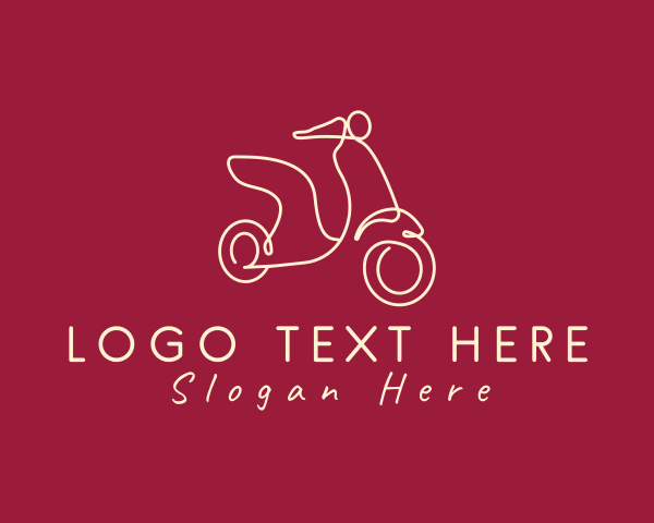 Motocycle logo example 4
