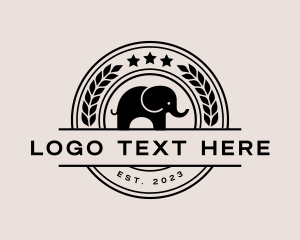 Wildlife Nature Elephant logo