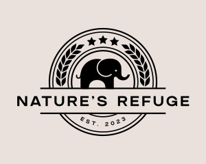 Wildlife Nature Elephant logo