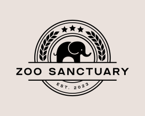 Wildlife Nature Elephant logo design