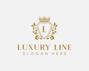 Royal Luxury Shield logo design