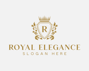 Royal Luxury Shield logo design