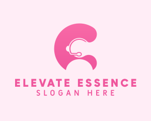 Feminine Letter C Assistant logo