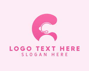 Share - Feminine Letter C Assistant logo design