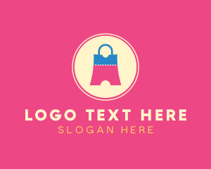 Retailer - Shopping Bag Voucher logo design