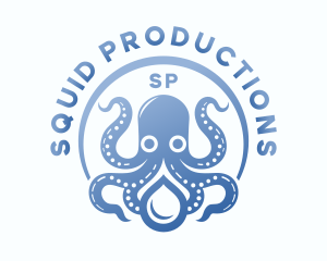 Squid Mythical Monster logo