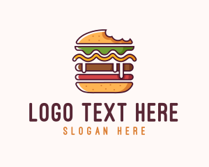 Burger Bite Sandwich logo