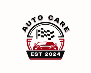 Car Auto Racing logo design