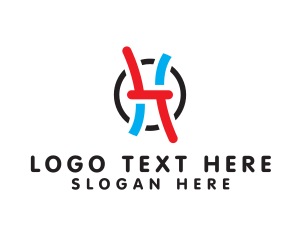 Inn - Stylish Modern Letter H logo design