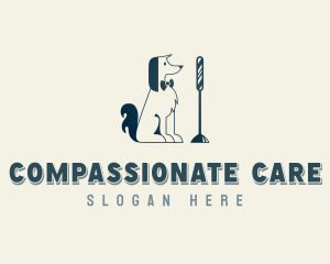 Mirror Pet Care Grooming logo design