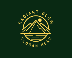 Summit Mountain Peak  Logo