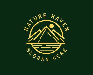 Summit Mountain Peak  logo design