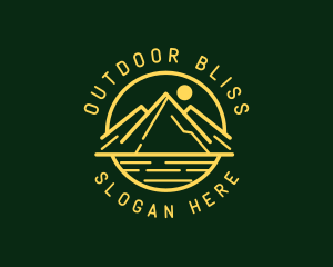 Summit Mountain Peak  logo design