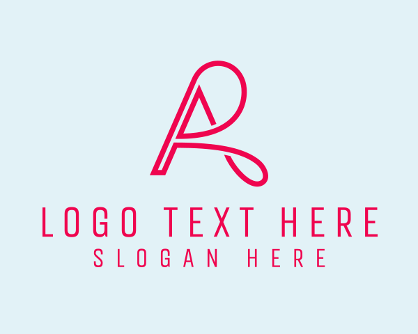 Feminine logo example 2