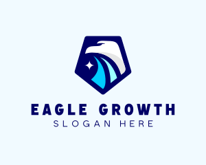 Military Eagle Badge logo design