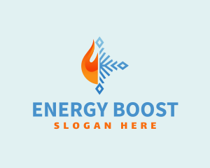 Fire Ice Fuel Energy logo