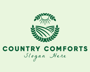 Countryside Farm Wreath logo