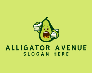 Avocado Student Worker logo design