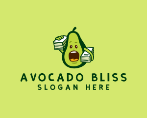 Avocado Student Worker logo design