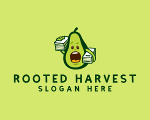 Avocado Student Worker logo design