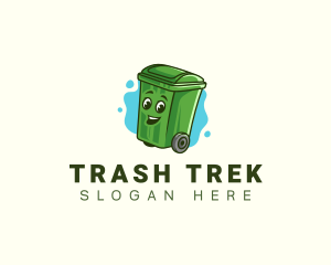 Garbage Trash Bin logo