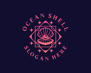 Sea Shell Pearl logo design