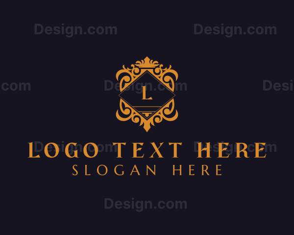 Interior Design Boutique Frame Logo