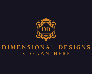 Interior Design Boutique Frame logo design