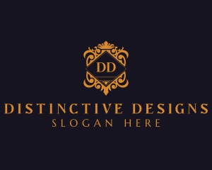 Interior Design Boutique Frame logo design