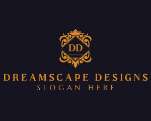 Interior Design Boutique Frame logo design