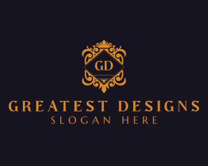 Interior Design Boutique Frame logo design