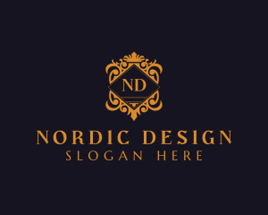 Interior Design Boutique Frame logo design