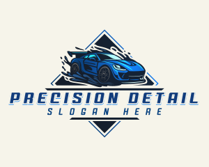 Fast Car Detailing logo design