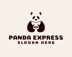 Panda Baby Vet logo design