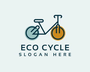 Bicycle Cycling Wheels logo design