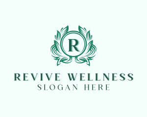 Royal Wellness Spa  logo design