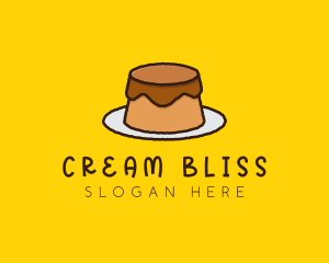 Sweet Pudding Cake logo design