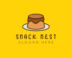 Sweet Pudding Cake logo design