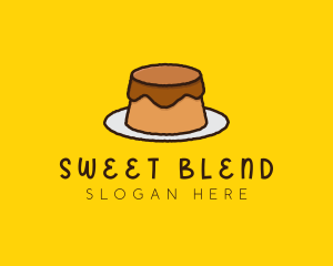 Sweet Pudding Cake logo design