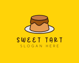 Sweet Pudding Cake logo design