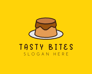 Sweet Pudding Cake logo design