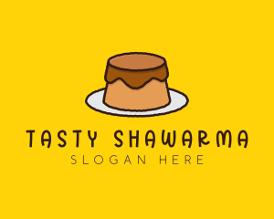 Sweet Pudding Cake logo design