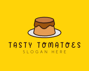 Sweet Pudding Cake logo design